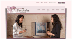 Desktop Screenshot of lesdemoisellesdepallus.com